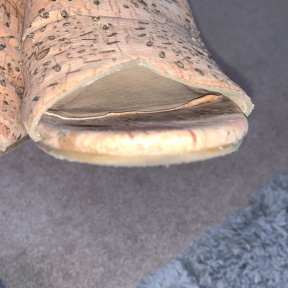 Jack Rogers Ronnie Tan/Brown Wedge Cork Sandal - Picture 11 of 12